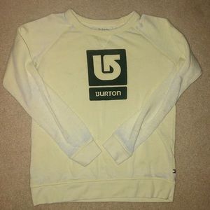 Yellow Burton Crewneck